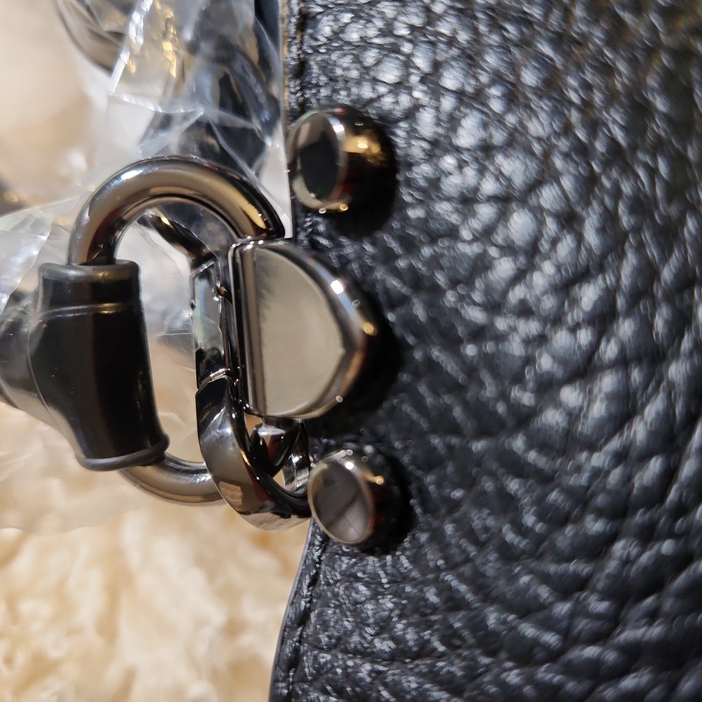 Like Dreams Black Handbag. Hudson Mini Tote. - Picture 7 of 8